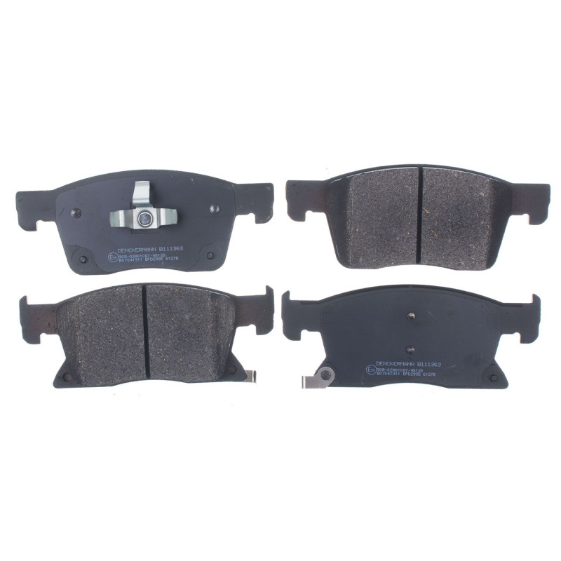 DENCKERMANN B111363 Brake Pads Set Front for Opel Astra