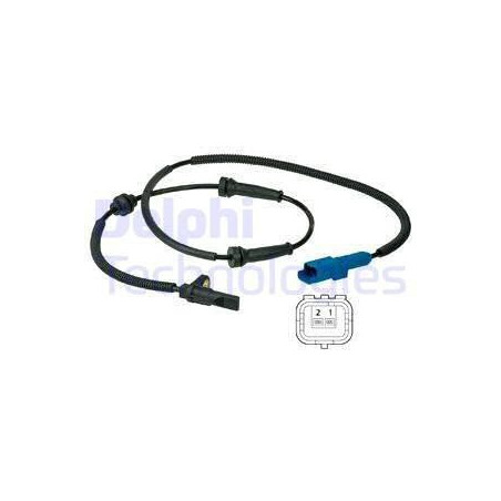 DELPHI SS20390 Přední Snímač ABS pro Citroen C3 C4 DS DS 3 Peugeot 207 208 2008 301