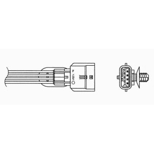 NTK 0013 Oxygen Lambda Sensor for