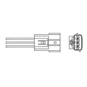 NTK 1737 Oxygen Lambda Sensor for