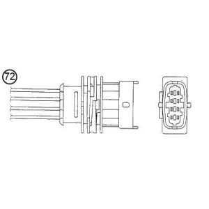 NTK 5658 Sonda lambda dla