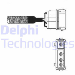 DELPHI ES10333-12B1 Lambdasonde Sensor