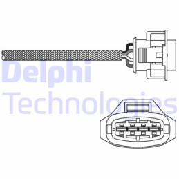 DELPHI ES10792-12B1 Oxygen Lambda Sensor