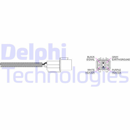 DELPHI ES20211-12B1 Sonde lambda capteur d'oxygène pour