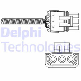 DELPHI ES10990-12B1 Oxygen Lambda Sensor