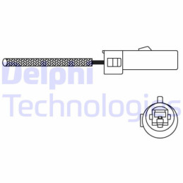DELPHI ES10997-12B1 Oxygen Lambda Sensor