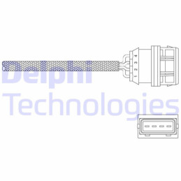 DELPHI ES11036-12B1 Lambdasonde Sensor