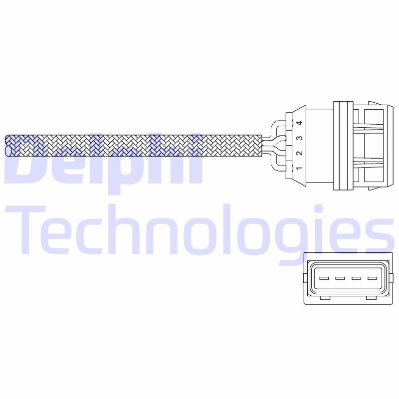 DELPHI ES11036-12B1 Lambdasonde Sensor
