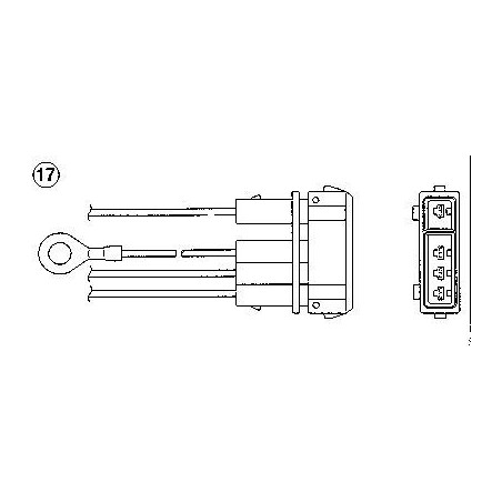 NTK 95373 Sonda lambda sensor de oxígeno para