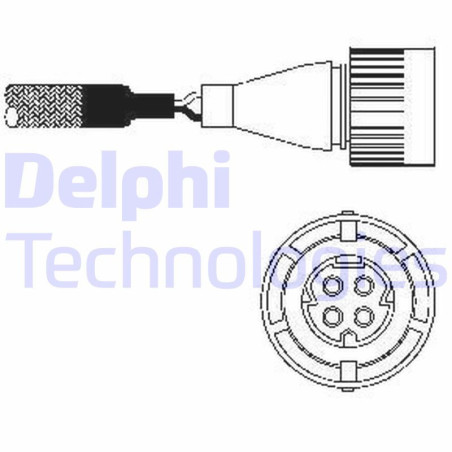 DELPHI ES10254-12B1 Sonda lambda dla