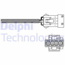 DELPHI ES20255-12B1 Oxygen Lambda Sensor