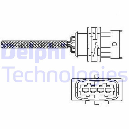 DELPHI ES10789-12B1 Lambda sonda pre