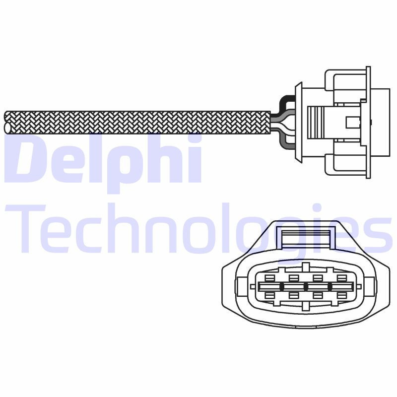 DELPHI ES10790-12B1 Oxygen Lambda Sensor for