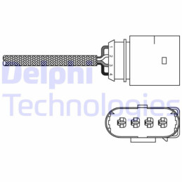 DELPHI ES20285-12B1 Lambdasonde Sensor