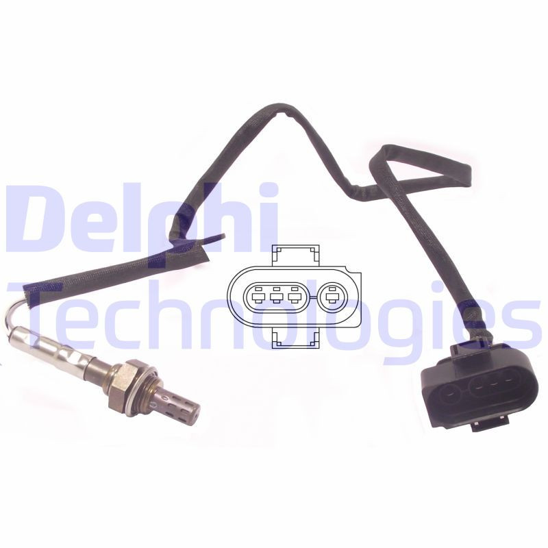 DELPHI ES10967-12B1 Sonda lambda sensor de oxígeno para