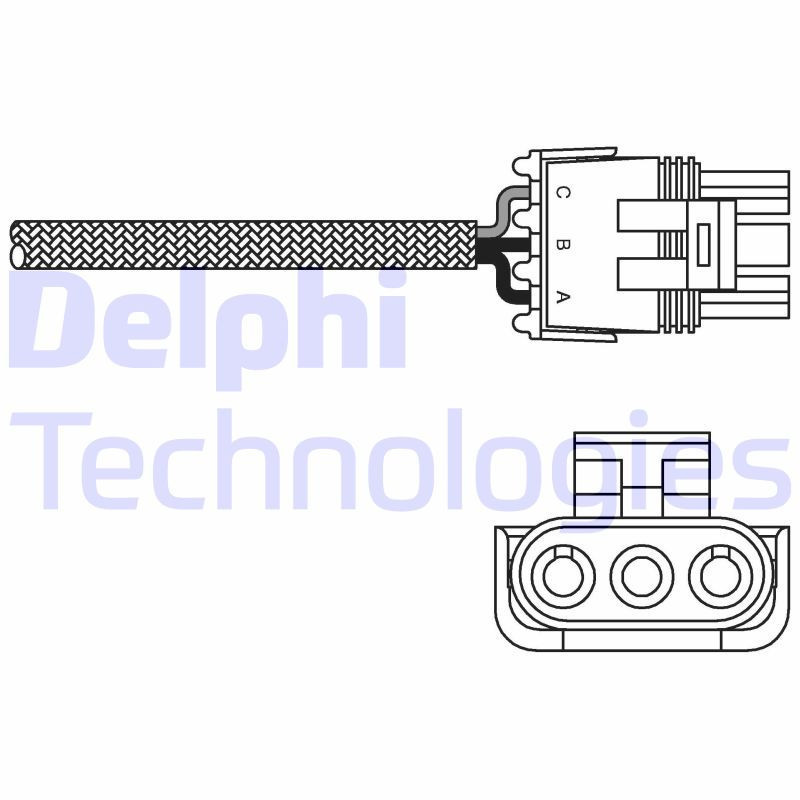 DELPHI ES10968-12B1 Oxygen Lambda Sensor for