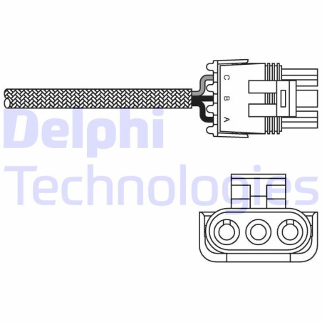 DELPHI ES10968-12B1 Lambda sonda pro