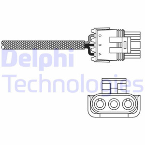 DELPHI ES10969-12B1 Sonda lambda dla
