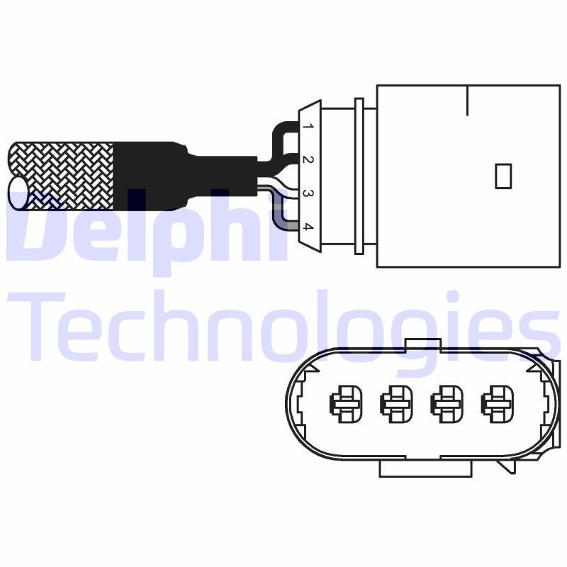 DELPHI ES10981-12B1 Sonda lambda sensor de oxígeno para