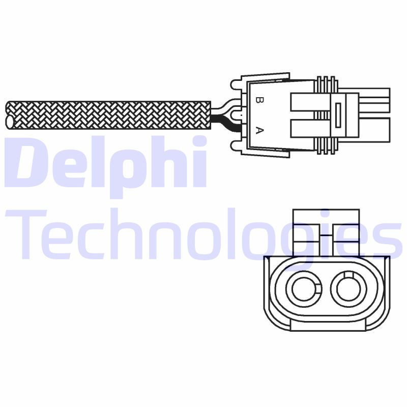 DELPHI ES10989-12B1 Sonda lambda sensor de oxígeno para