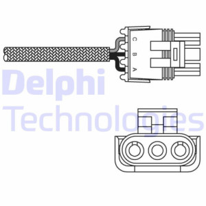 DELPHI ES10990-12B1 Lambdasonde Sensor für