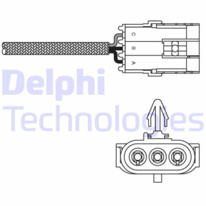 DELPHI ES10992-12B1 Sonda lambda sensore ossigeno per