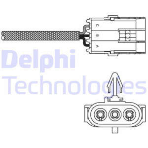 DELPHI ES10995-12B1 Sonda lambda sensore ossigeno per