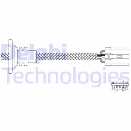 DELPHI ES11044-12B1 Sonda lambda sensor de oxígeno para