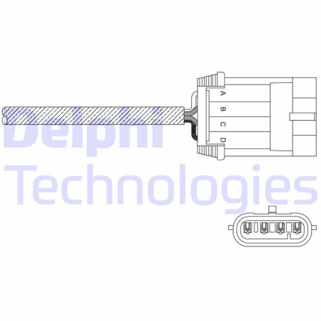 DELPHI ES11049-12B1 Lambda sonda pre