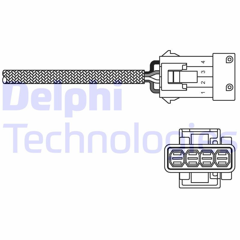 DELPHI ES20230-12B1 Oxygen Lambda Sensor for