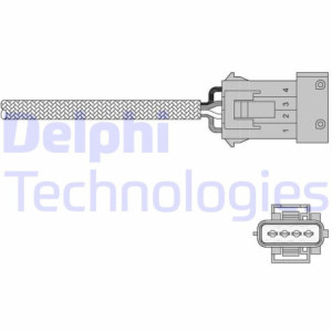 DELPHI ES20258-12B1 Sonde lambda capteur d'oxygène pour