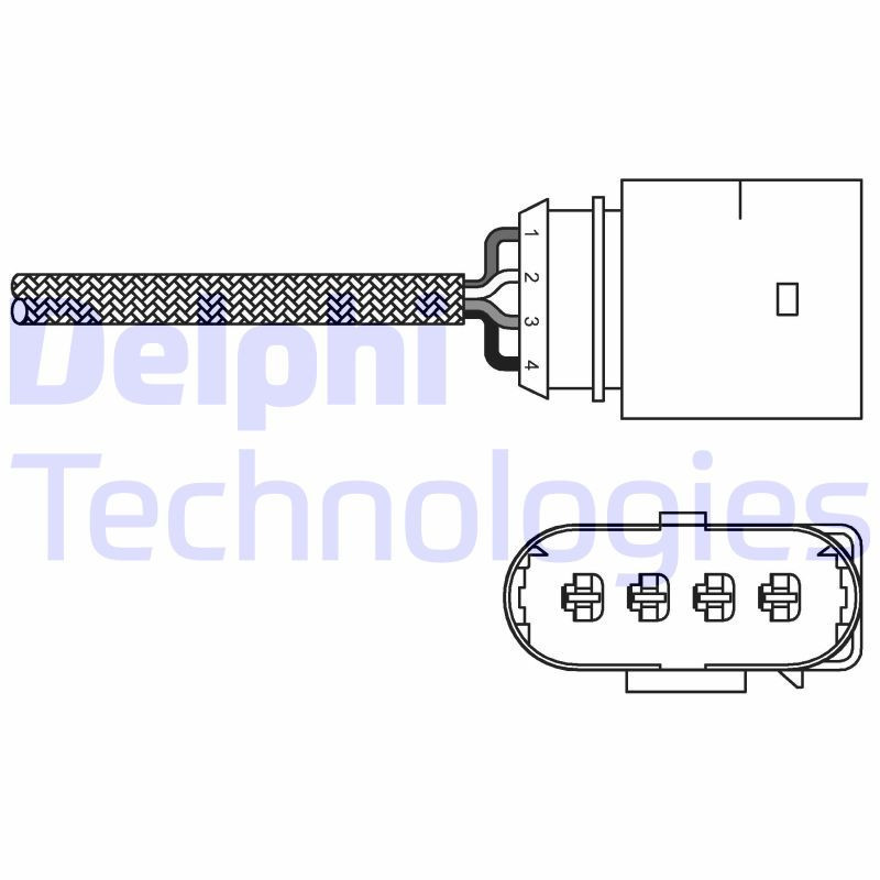 DELPHI ES20286-12B1 Oxygen Lambda Sensor for