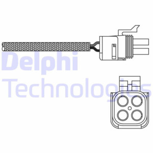 DELPHI ES20290-12B1 Sonda lambda dla