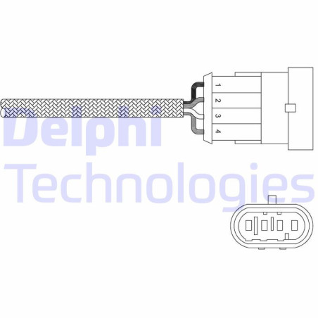 DELPHI ES20302-12B1 Sonda lambda dla