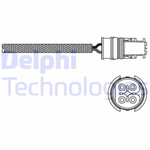 DELPHI ES20313-12B1 Oxygen Lambda Sensor for