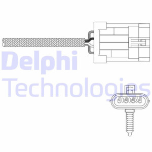 DELPHI ES20335-12B1 Sonde lambda capteur d'oxygène pour