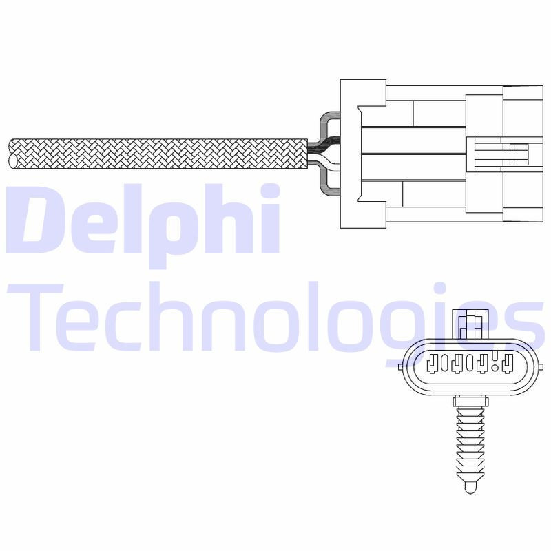 DELPHI ES20335-12B1 Sonde lambda capteur d'oxygène pour