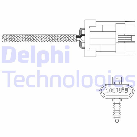 DELPHI ES20335-12B1 Sonda lambda sensor de oxígeno para