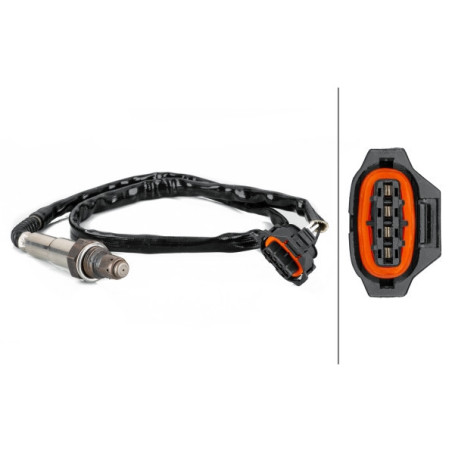 HELLA 6PA 009 166-501 Sonda lambda sensore ossigeno per