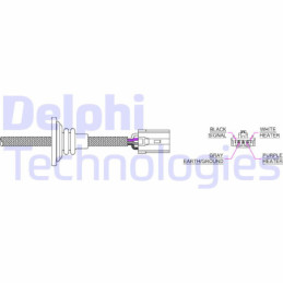 DELPHI ES20076-12B1 Oxygen Lambda Sensor