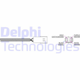 DELPHI ES20170-12B1 Oxygen Lambda Sensor