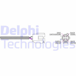 DELPHI ES20045-12B1 Oxygen Lambda Sensor