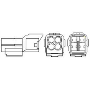 MAGNETI MARELLI 466016355120 Sonda lambda sensore ossigeno per