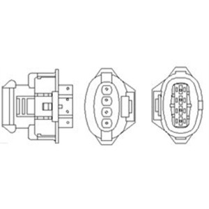 MAGNETI MARELLI 466016355138 Sonda lambda sensor de oxígeno para