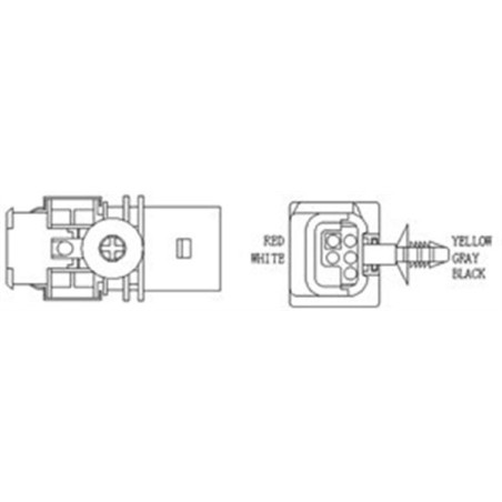 MAGNETI MARELLI 466016355152 Lambdasonde Sensor für