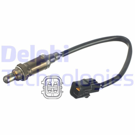DELPHI ES11119-12B1 Sonde lambda capteur d'oxygène pour