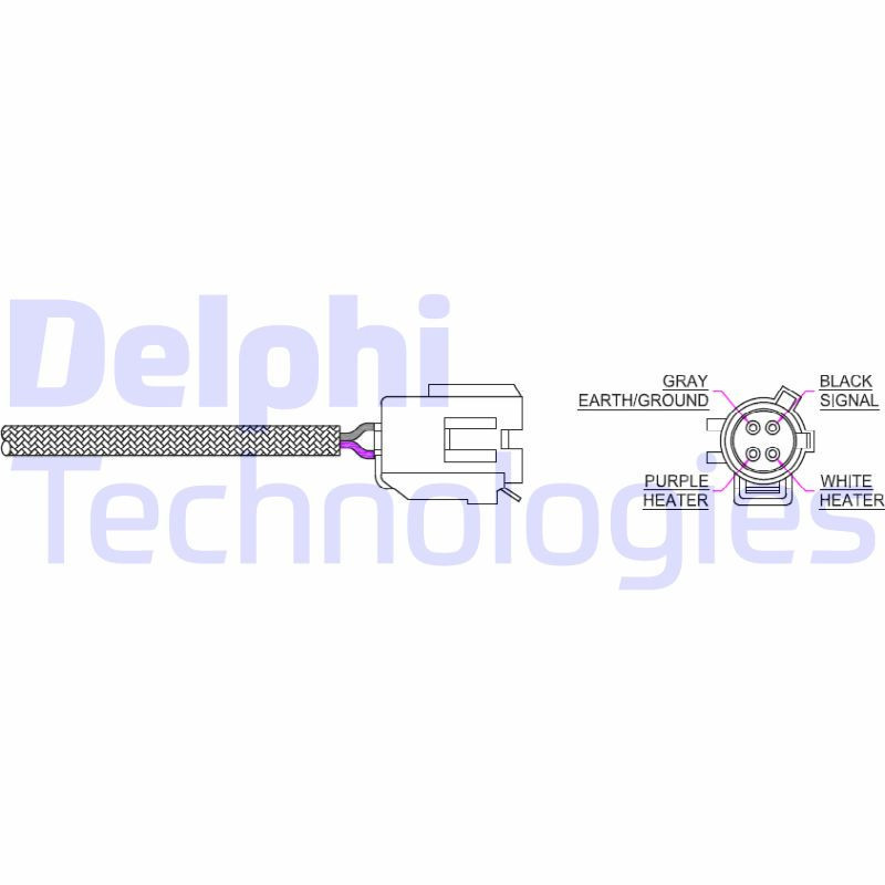 DELPHI ES20045-12B1 Sonda lambda sensore ossigeno per