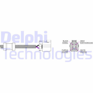 DELPHI ES20128-12B1 Lambdasonde Sensor für