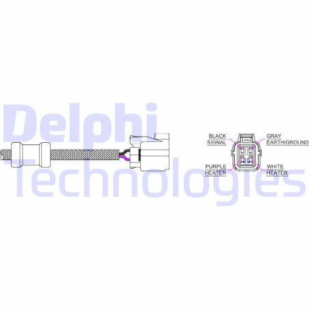 DELPHI ES20128-12B1 Oxygen Lambda Sensor for