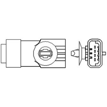 MAGNETI MARELLI 466016355006 Lambdasonde Sensor für